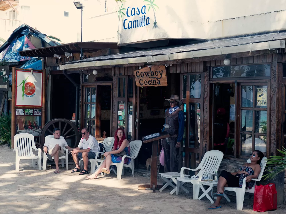 Boracay, Westernfeeling im Casa Camilla.