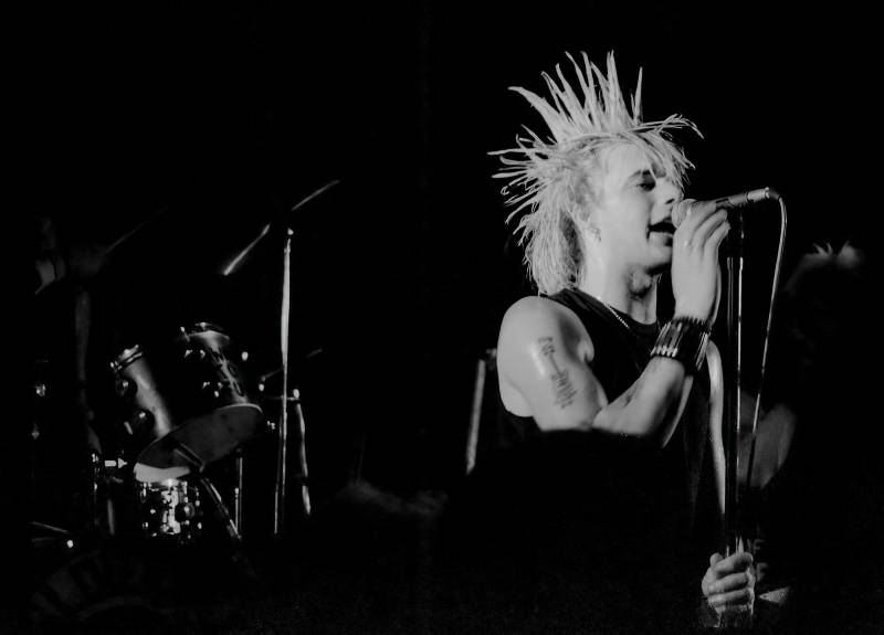 20.12.1981, Leeds, Christmas On Earth Festival, GBH, Colin Abrahall