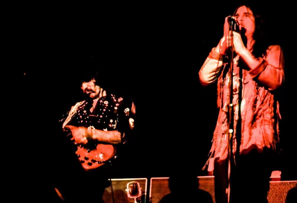 25.2.1973, Eulachhalle Winterthur, Black Sabbath,  ‎Tony Iommi und Ozzy Osbourne