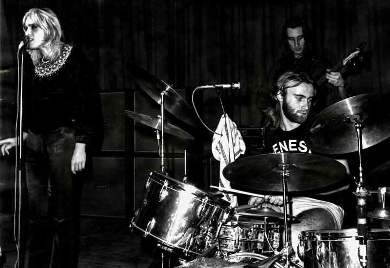 18.12.1972, St.Gallen, Schützengarten, Genesis, Peter Gabriel, Mike Rutherford  und Phil Collins