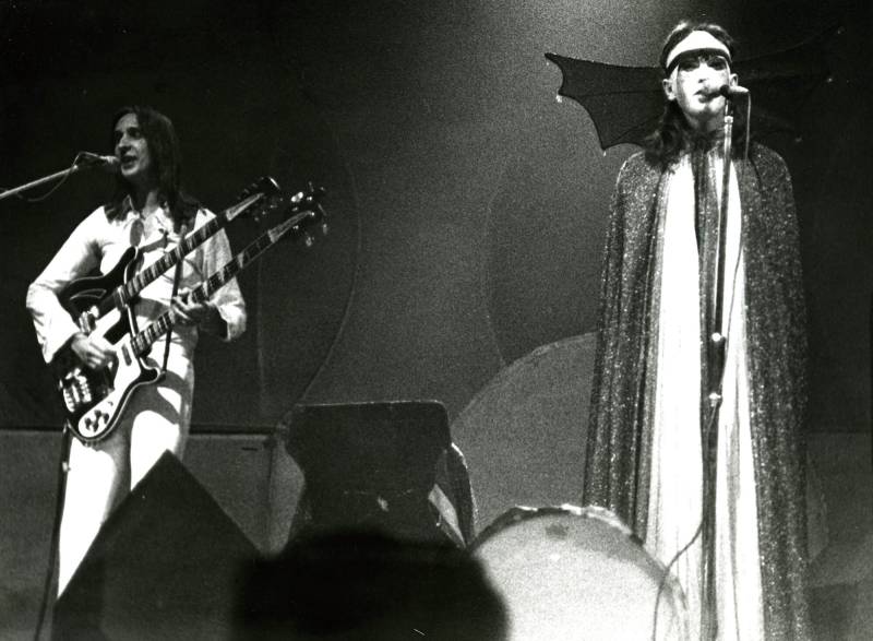 18.12.1972, St.Gallen, Schützengarten, Genesis, Mike Rutherford und Peter Gabriel