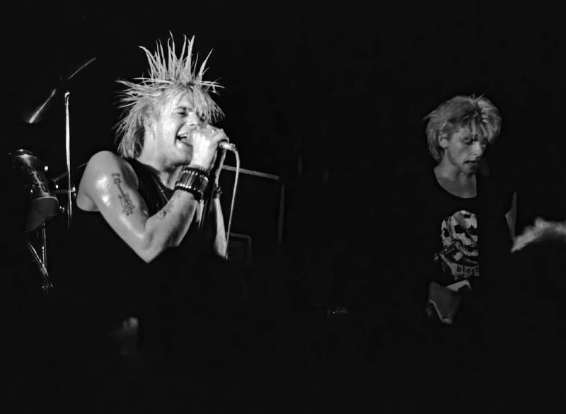 20.12.1981, Leeds, Christmas On Earth Festival, GBH, Colin Abrahall, Colin Blyth