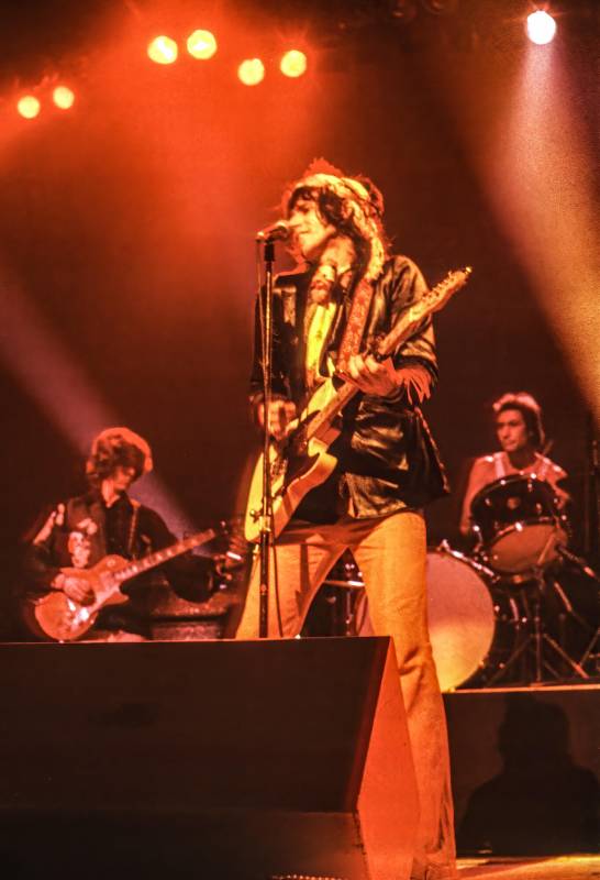 25. September 1973, Festhalle Bern, Rolling Stones, Keith Richard.