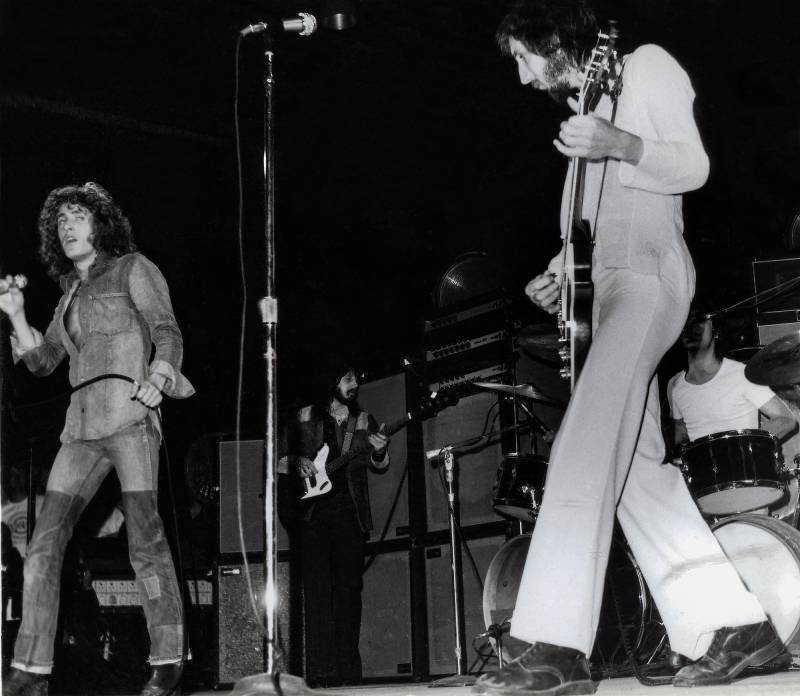 5.9.1972, Mehrzweckhalle Wetzikon, The Who die aggressivere Variante der britischen Rockmusik.