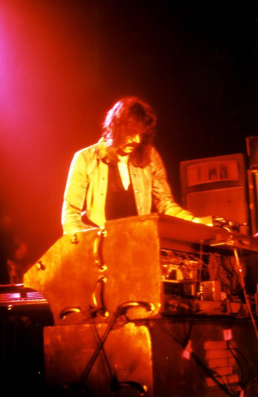 18.3.1973, Hallenstadion, Deep Purple, Jon Lord. Erstes Schweizer Konzert.