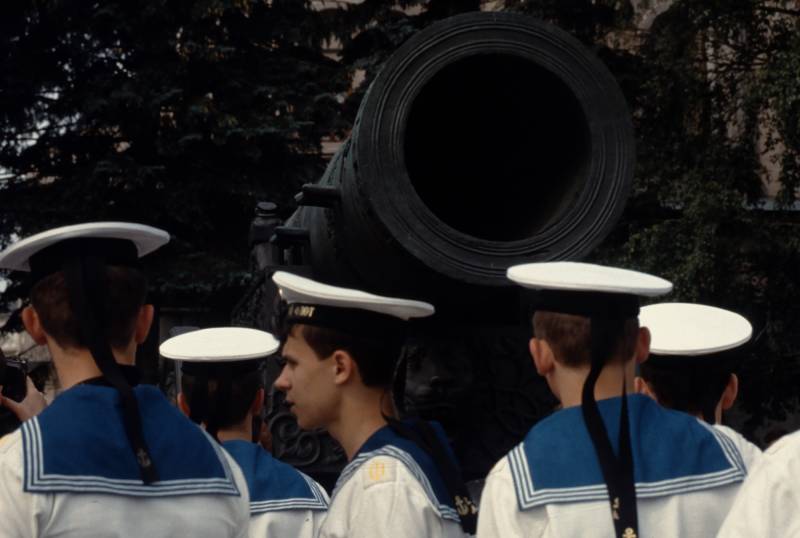 1986, Ausflug nach Leningrad.