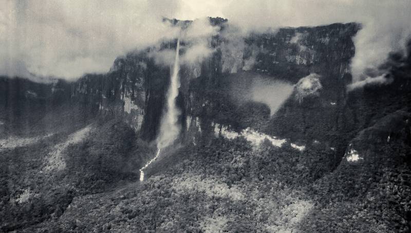 Canaima Nationalpark und Wasserfall Salto Angel.