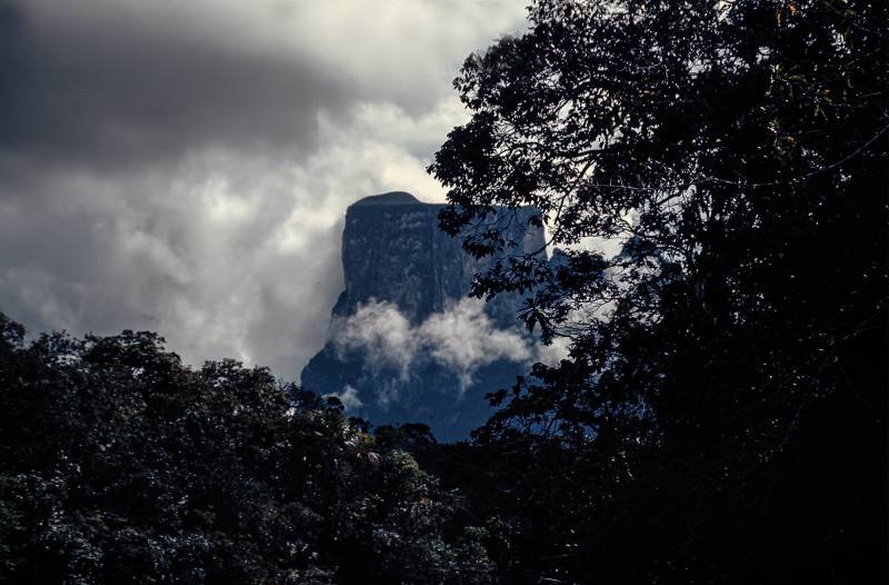 Der Tafelberg Cerro Autana wurde 1978 Naturmonument erklaert.