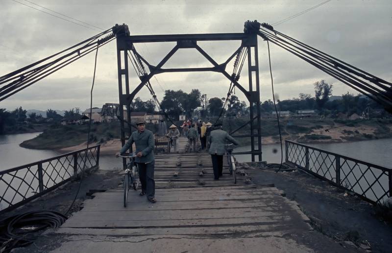 1985, Lạng Sơn, 17. März, Milizionäre drängen die Chinesen aus dem Land.