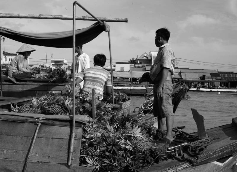 2018, der Mekong ist der der zwölf längste Fluss der Erde.