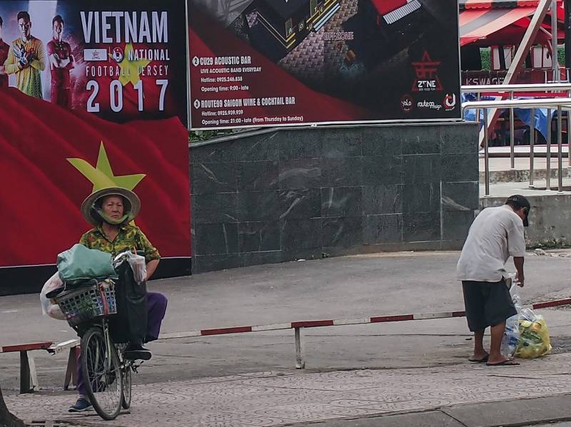 2017, Ho Chi Minh, das Konsumverhalten  hat Einzug gehalten.