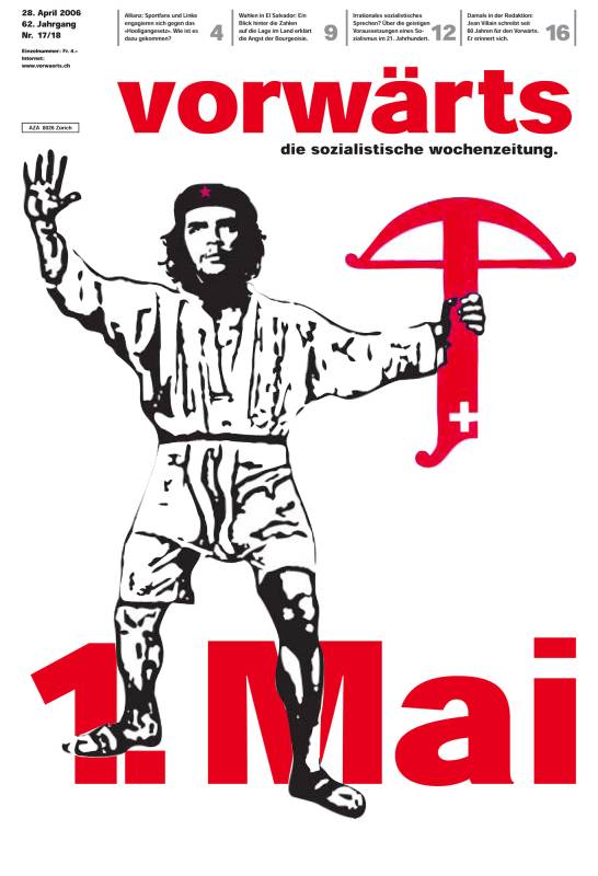 2006, 1.-Mai-Ausgabe des «vorwärts».