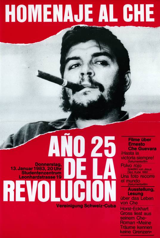 1983, Erinnerung an Che, Foto René Burri.