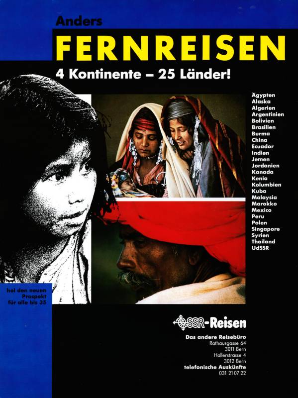 1986, SSR-Reisen, 4 Kontinente – 25 Länder!